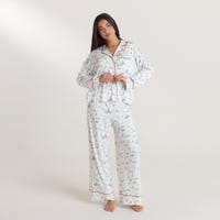 Alpine Dreams Pyjama Bottoms - Ski Print