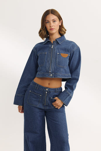 Boxy Denim Jacket