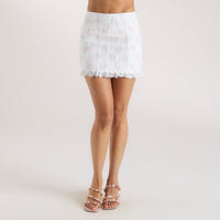 Josephine Mini Skirt - White