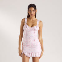 Aelia Corset Top - Pink