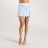 Celia Mini Skirt - Blue