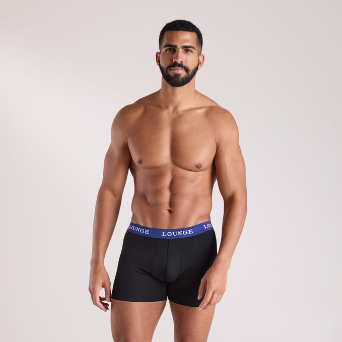 Metcoff Boxer Men's Everyday Boxers (3-Pack) - Black Multi