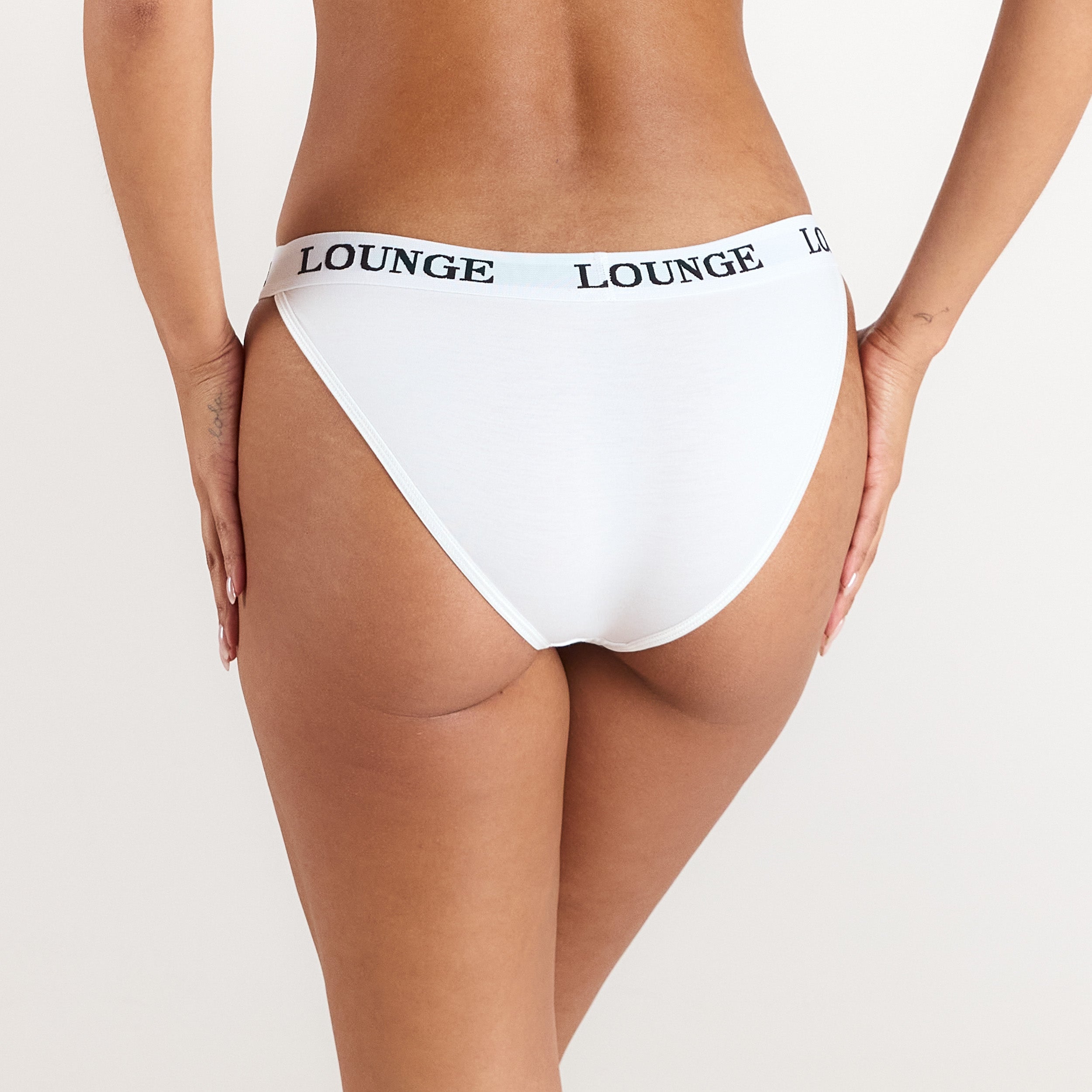 Bamboo Triangle Briefs | Bamboo Triangle Briefs - All White
