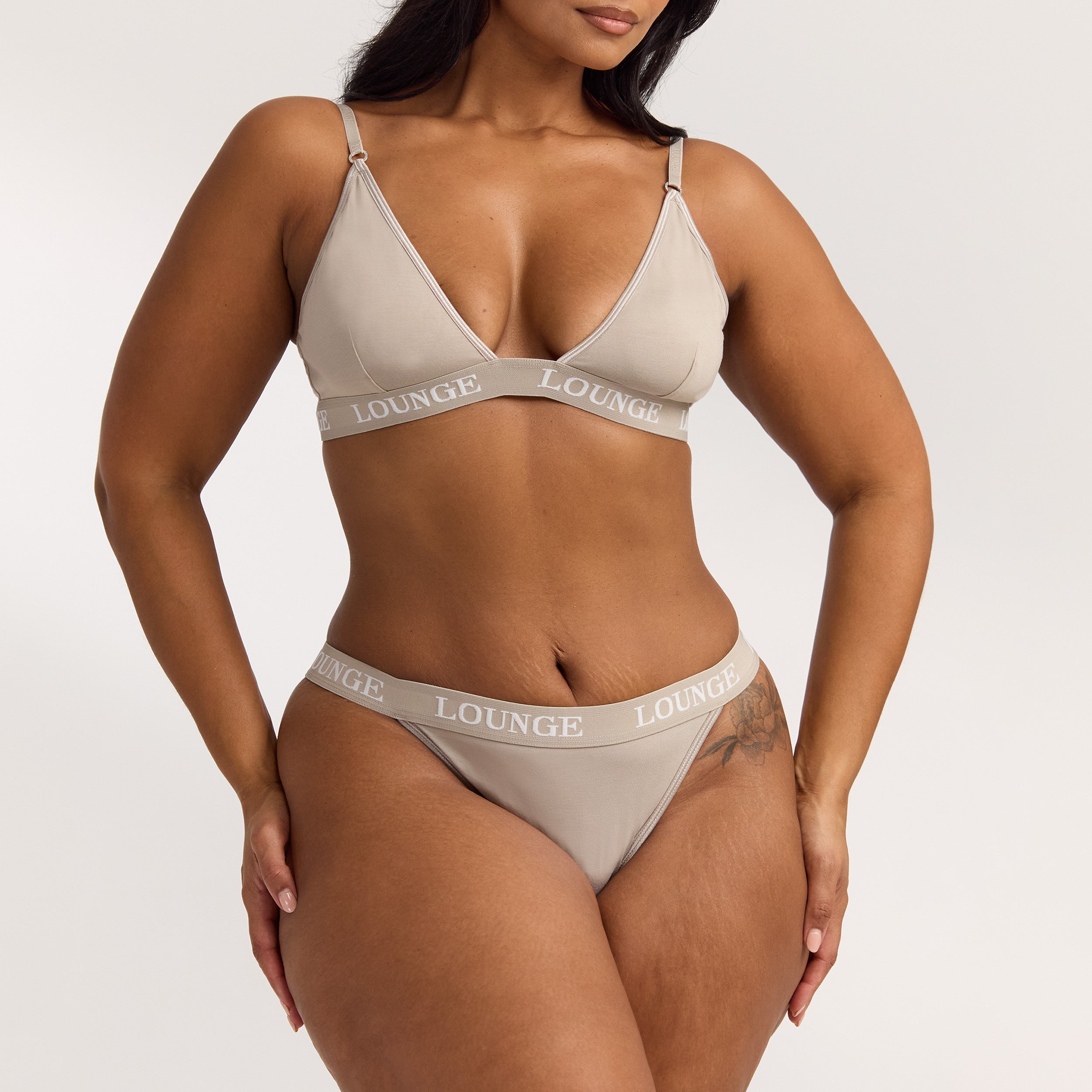 Bamboo Triangle Bra | Bamboo Triangle Bra - Oat