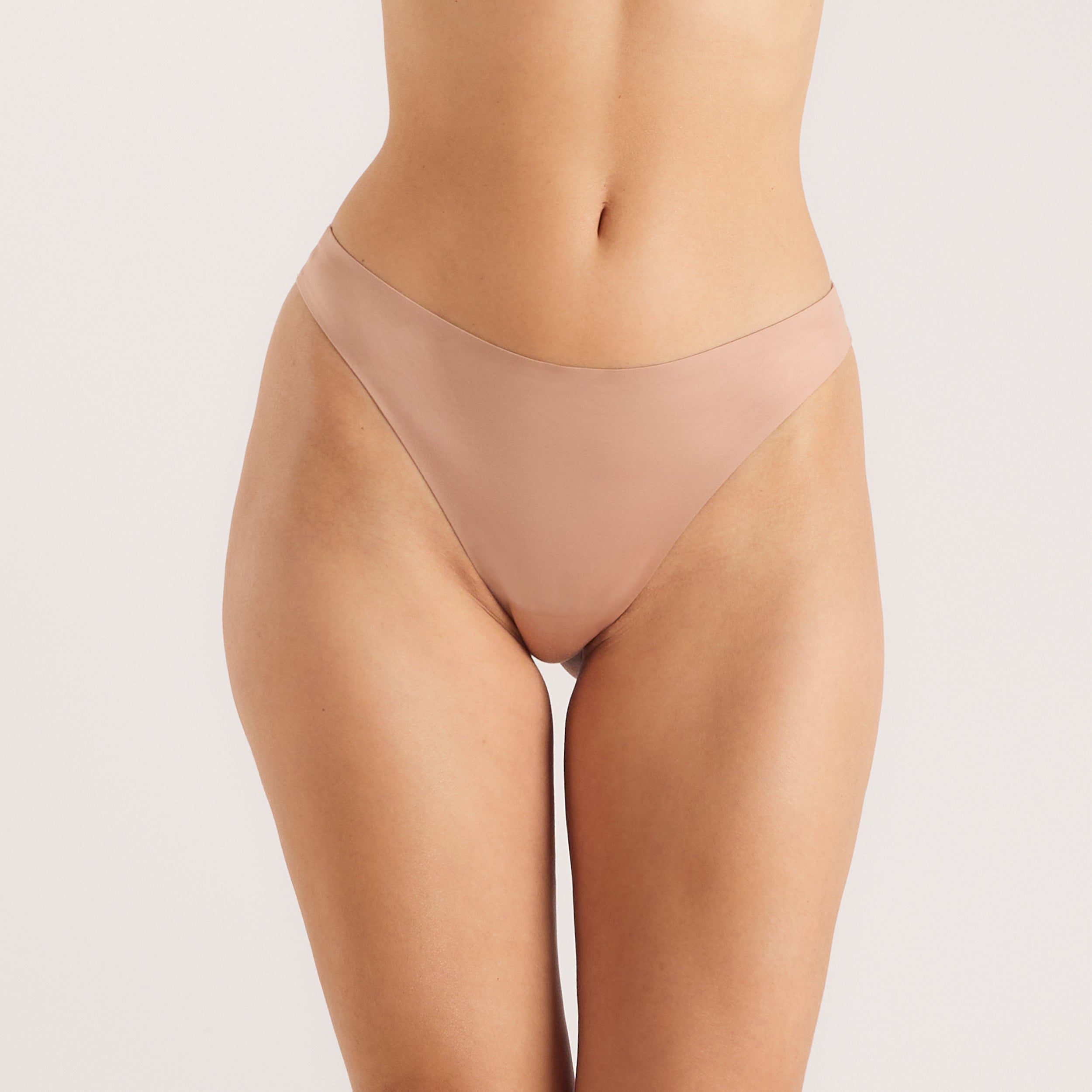 Seamless Bonded Thongs (3-Pack) | Seamless Bonded Thongs (3-Pack) - Honey