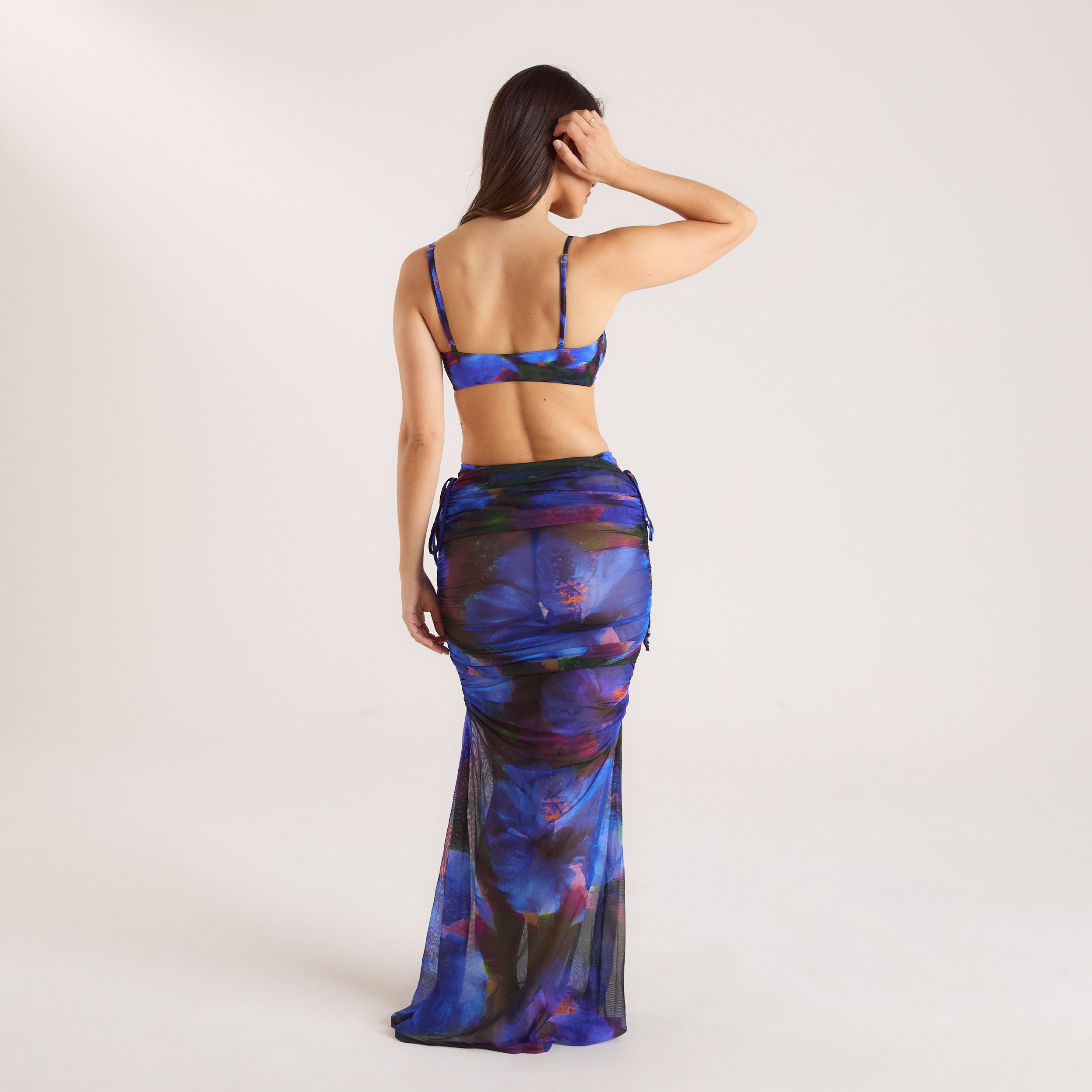 Midnight Spark Triangle Bikini Top