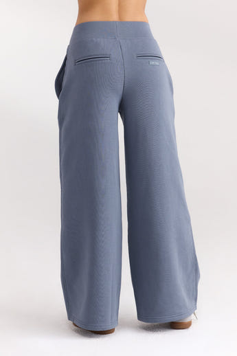 Straight-Leg Joggers - Slate Blue alternate