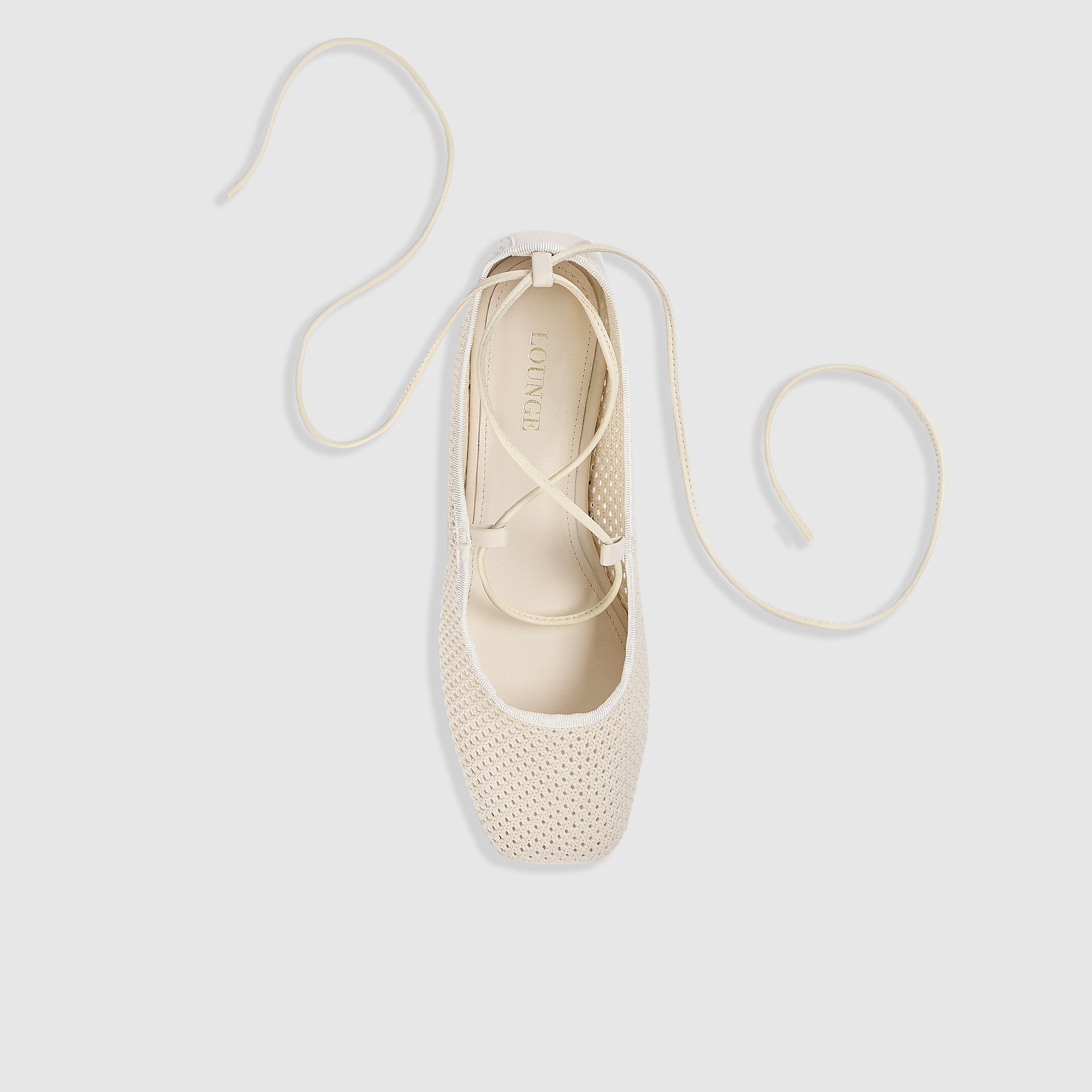 Athena Ballet Flats - Off White alternate