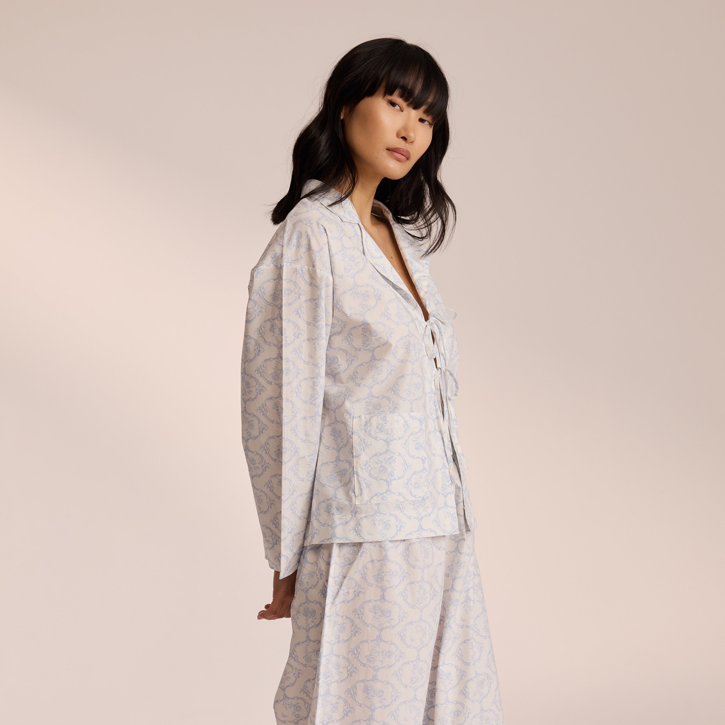 Cotton Pyjama Shirt  | Miki, S