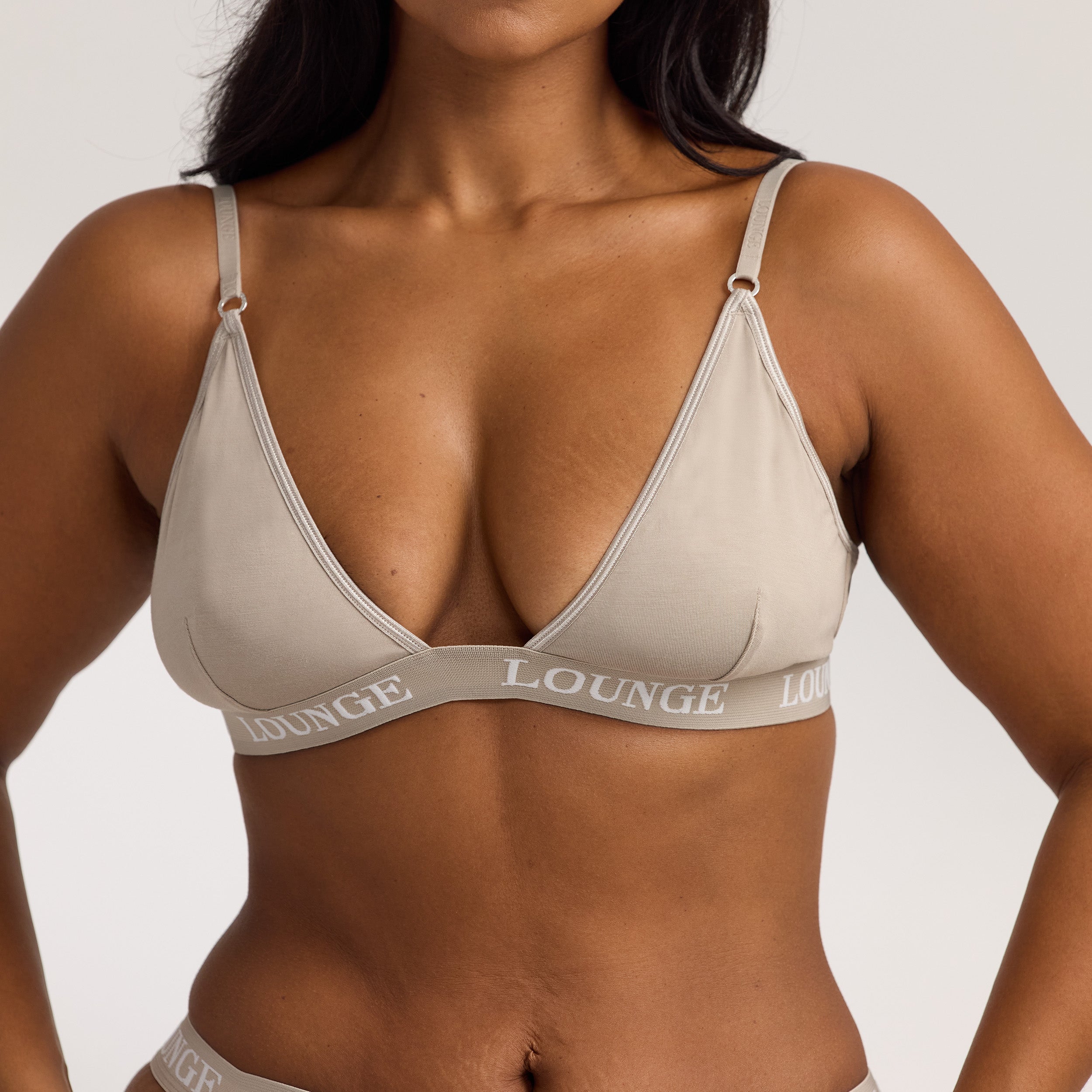 Bamboo Triangle Bra | Bamboo Triangle Bra - Oat