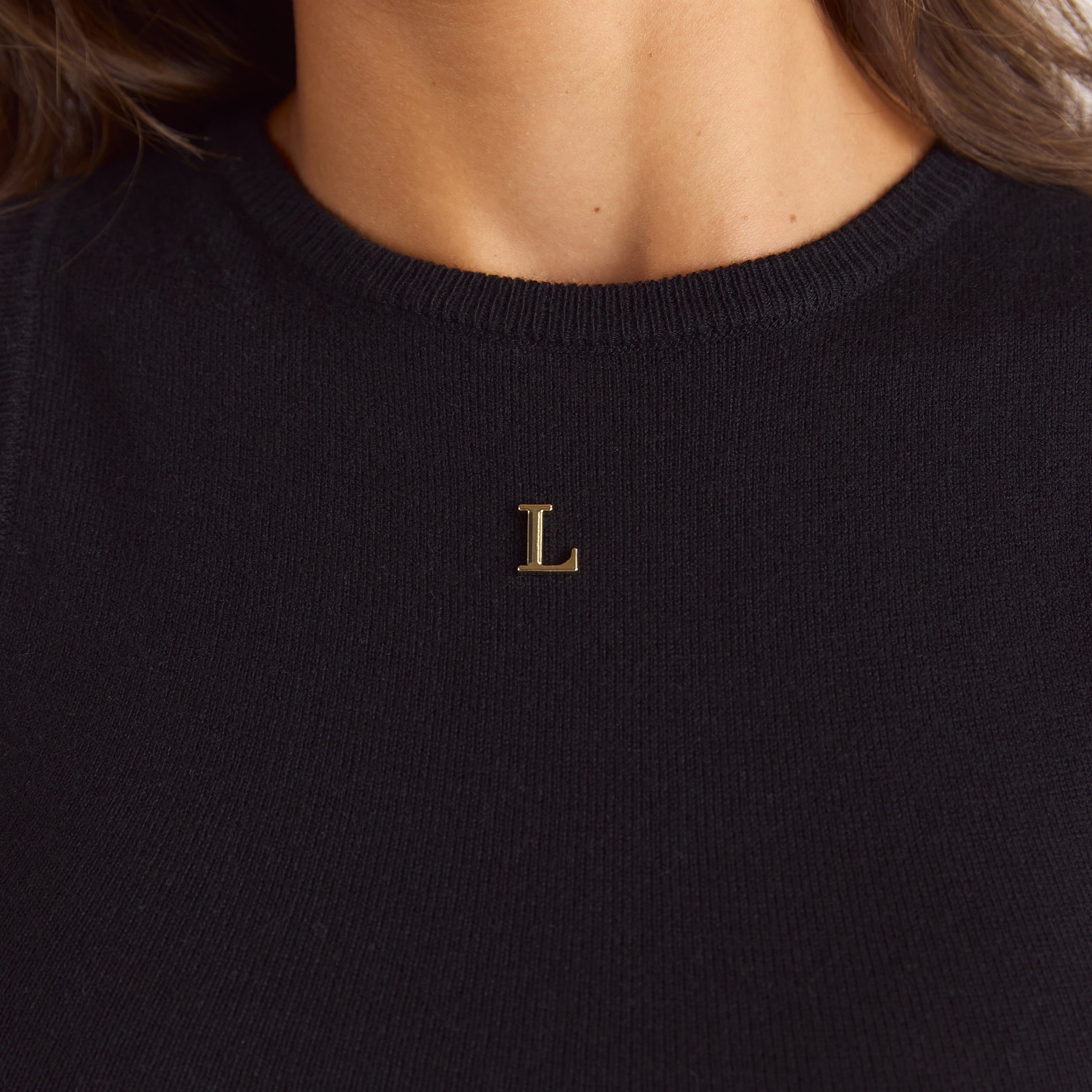 Knitted Vest Top | Knitted Vest Top - Black