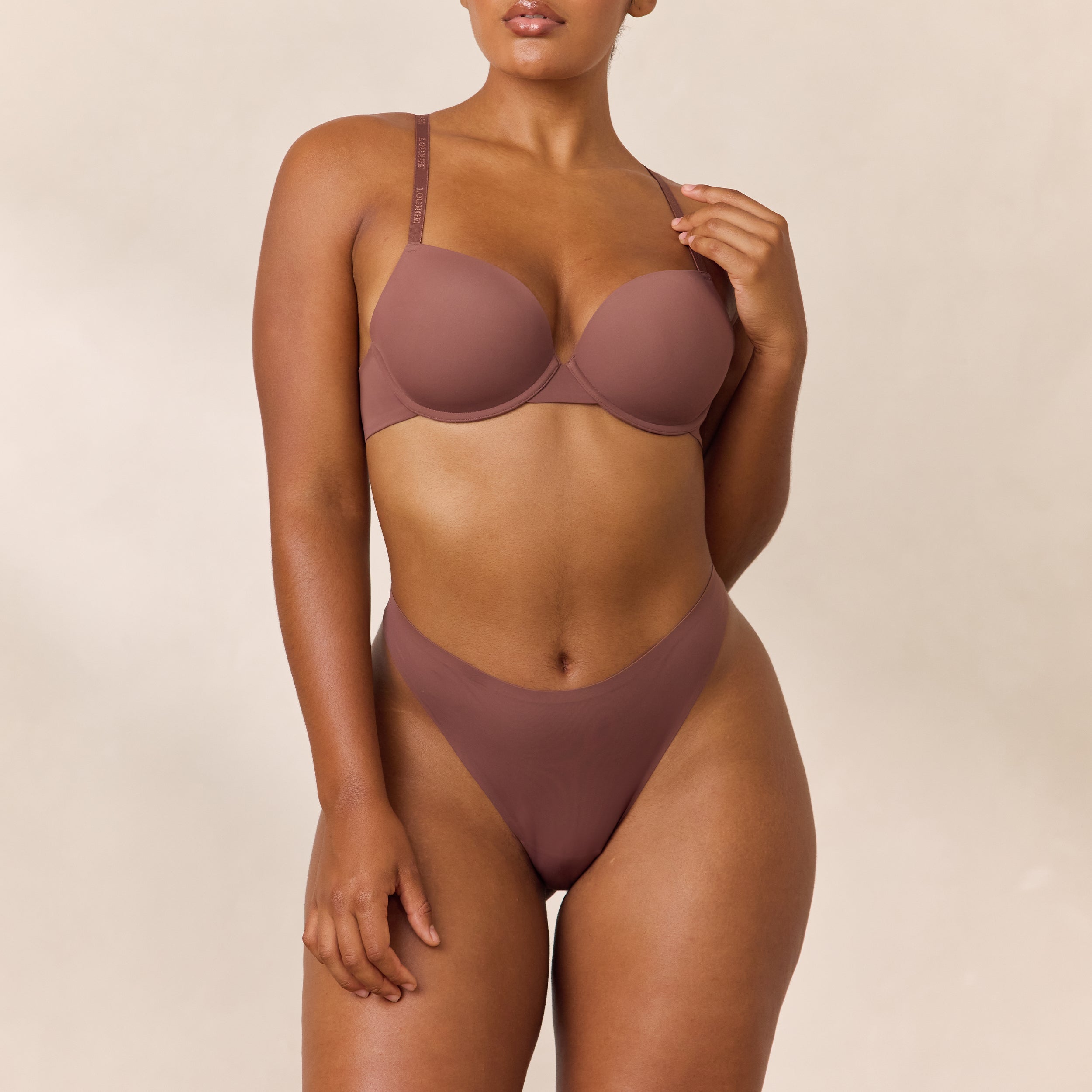 Invisible Form T-Shirt Bra | Amber, 14D/L