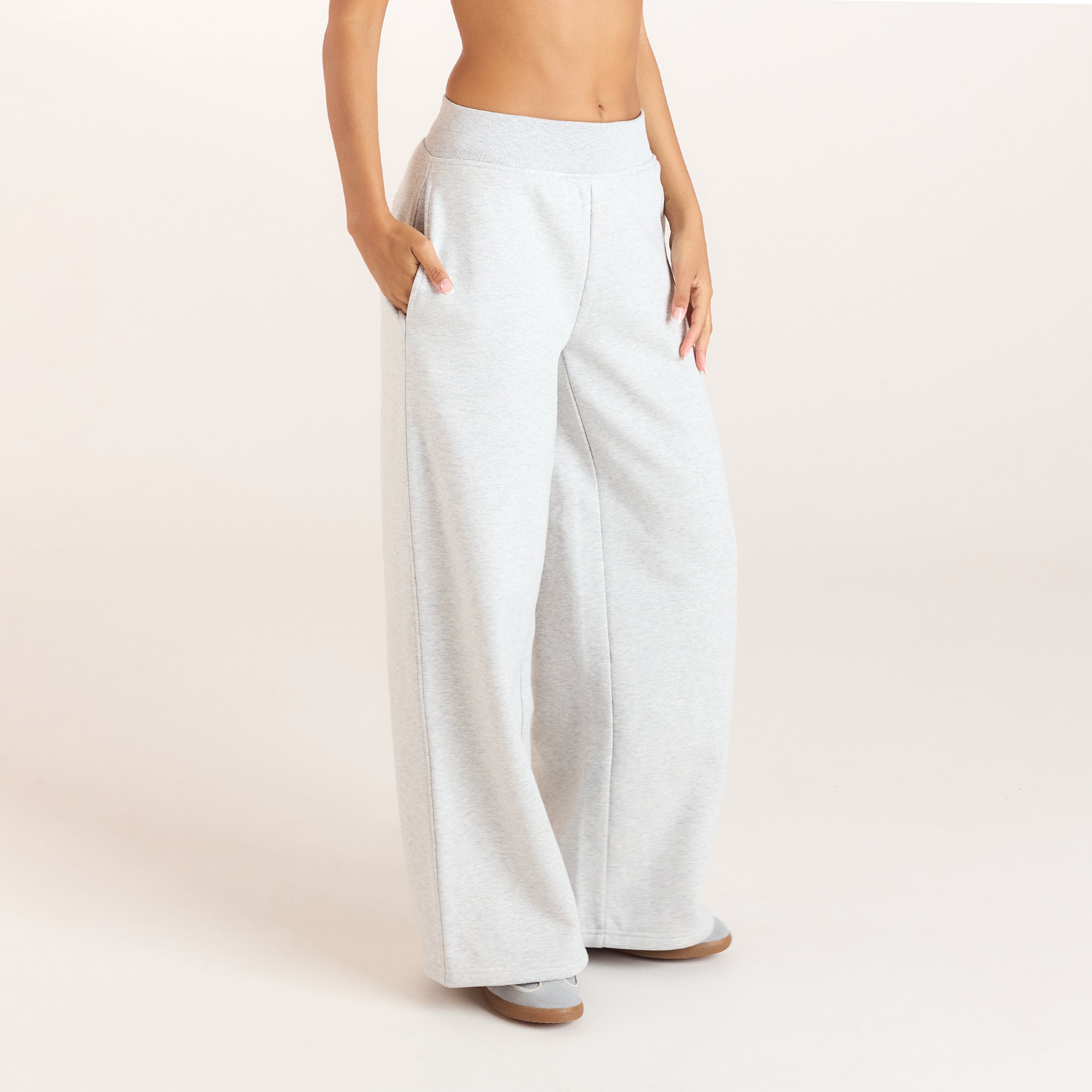 Straight-Leg Joggers | Straight-Leg Joggers - Grey