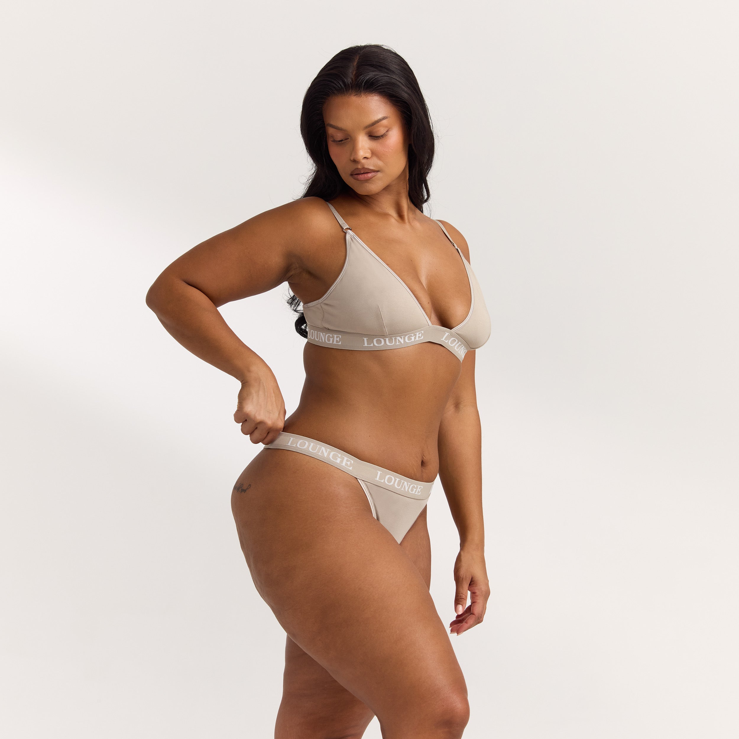 Bamboo Triangle Bra | Bamboo Triangle Bra - Oat