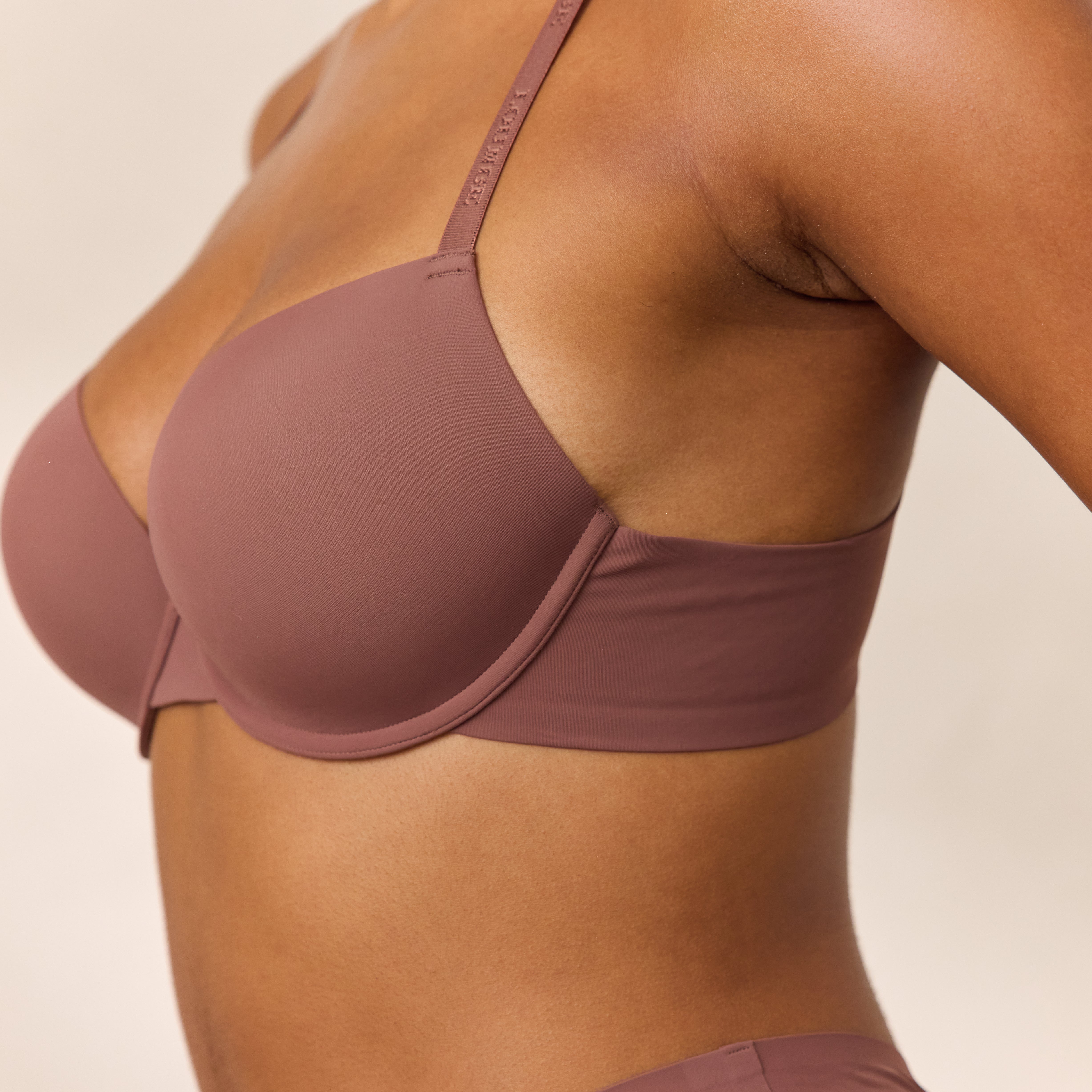 Invisible Form T-Shirt Bra | Amber, 14D/L