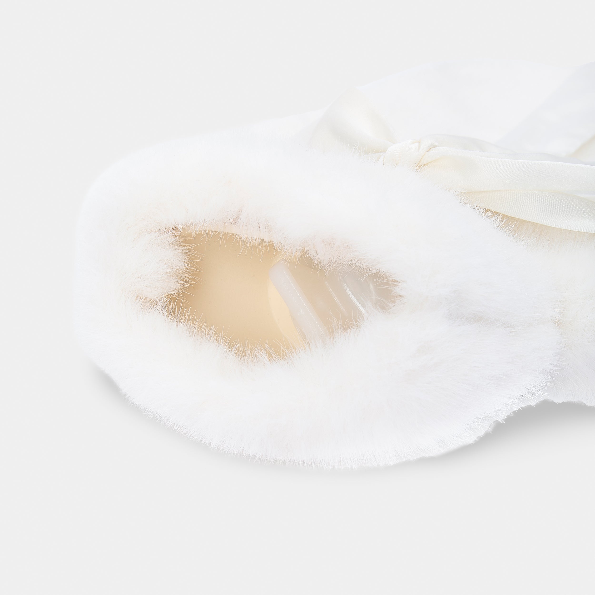 Faux Fur Hot Water Bottle | Faux Fur Hot Water Bottle - Ivory
