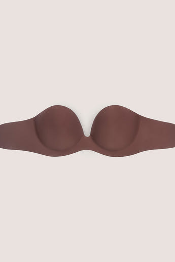 Stick-On Push-Up Bra - Mocha