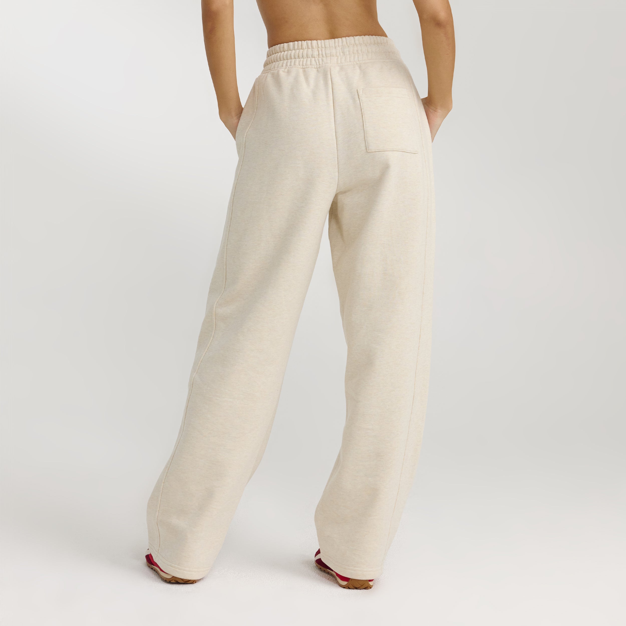Straight-Leg Joggers | Straight-Leg Joggers - Oat Marl