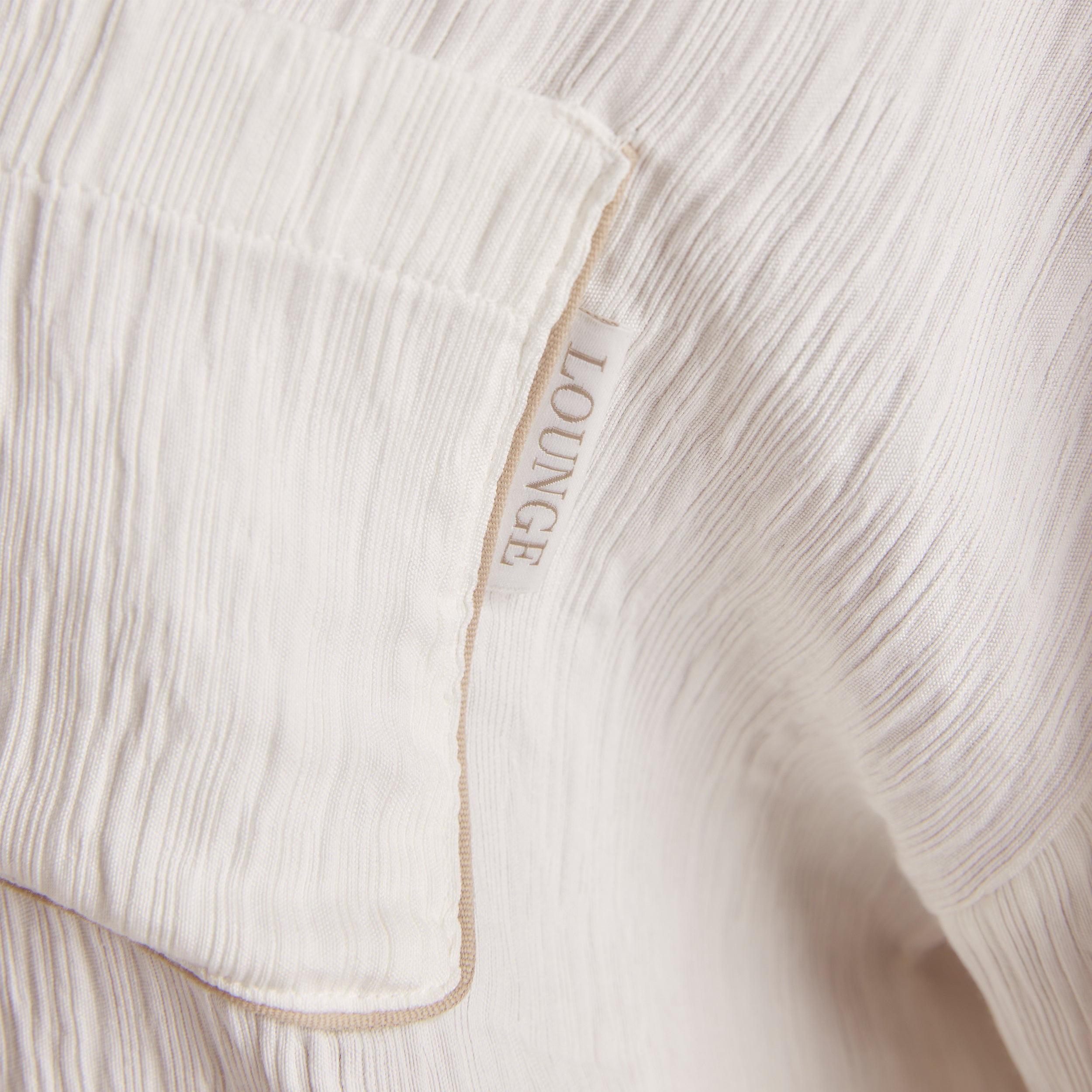 Crinkle Pyjama Shirt | Imaani, S