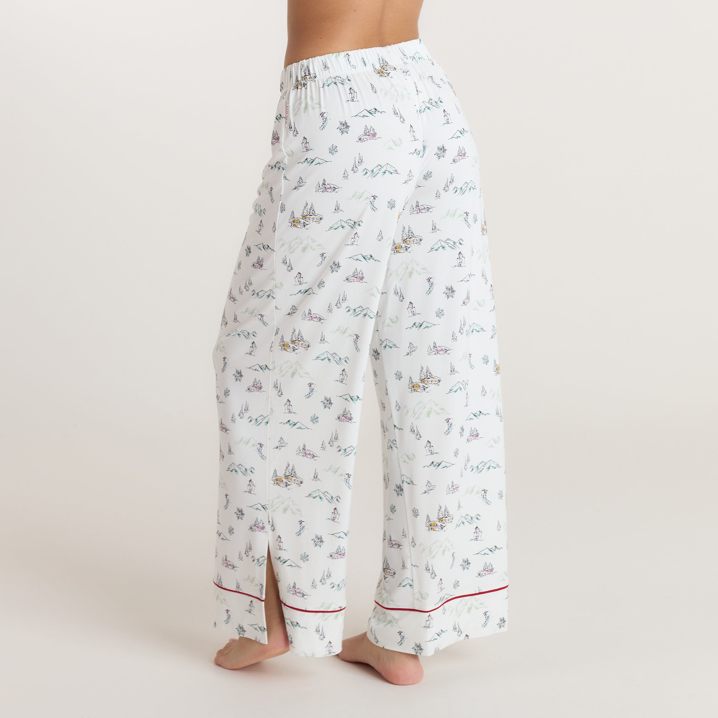 Alpine Dreams Pyjama Bottoms | Alpine Dreams Pyjama Bottoms - Ski Print