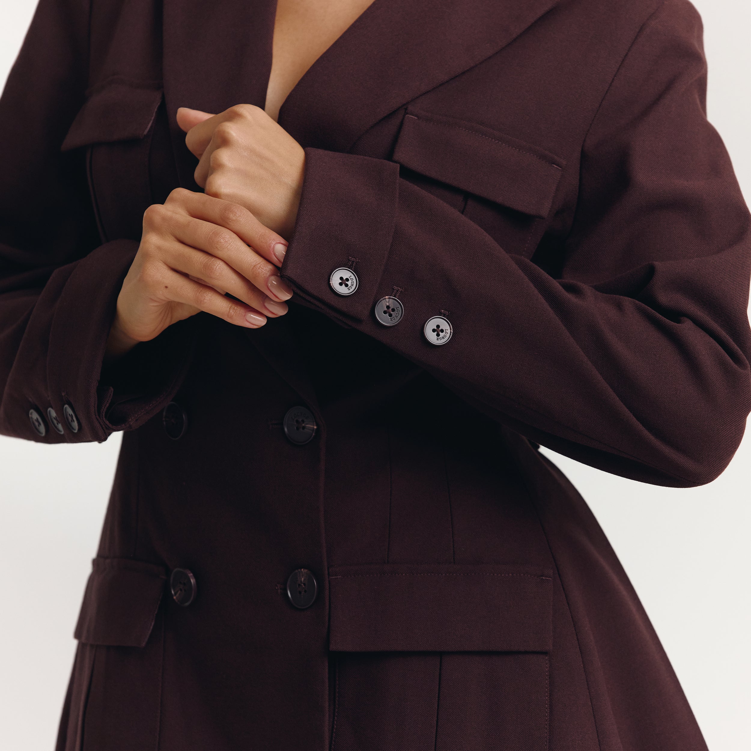 Blazer Dress | Blazer Dress - Chocolate