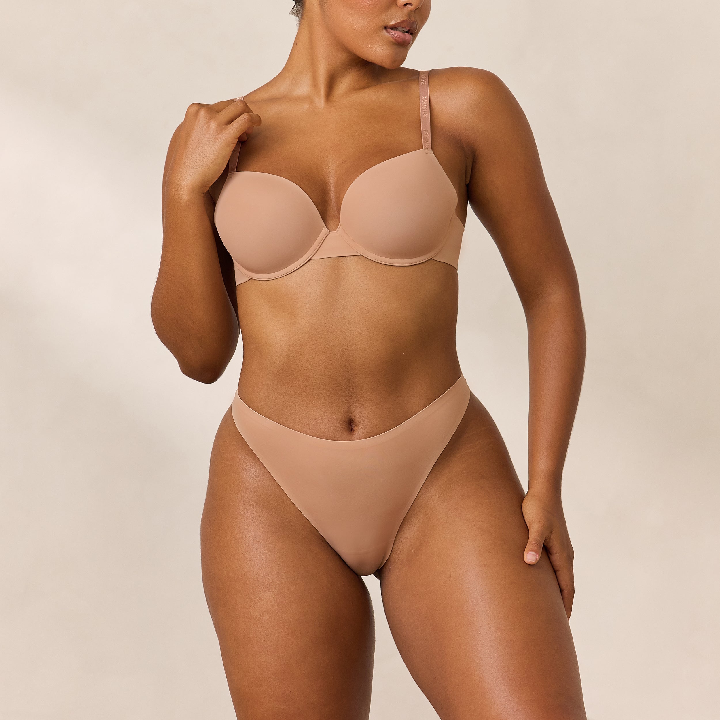 Invisible Form T-Shirt Bra | Amber, 14D/L