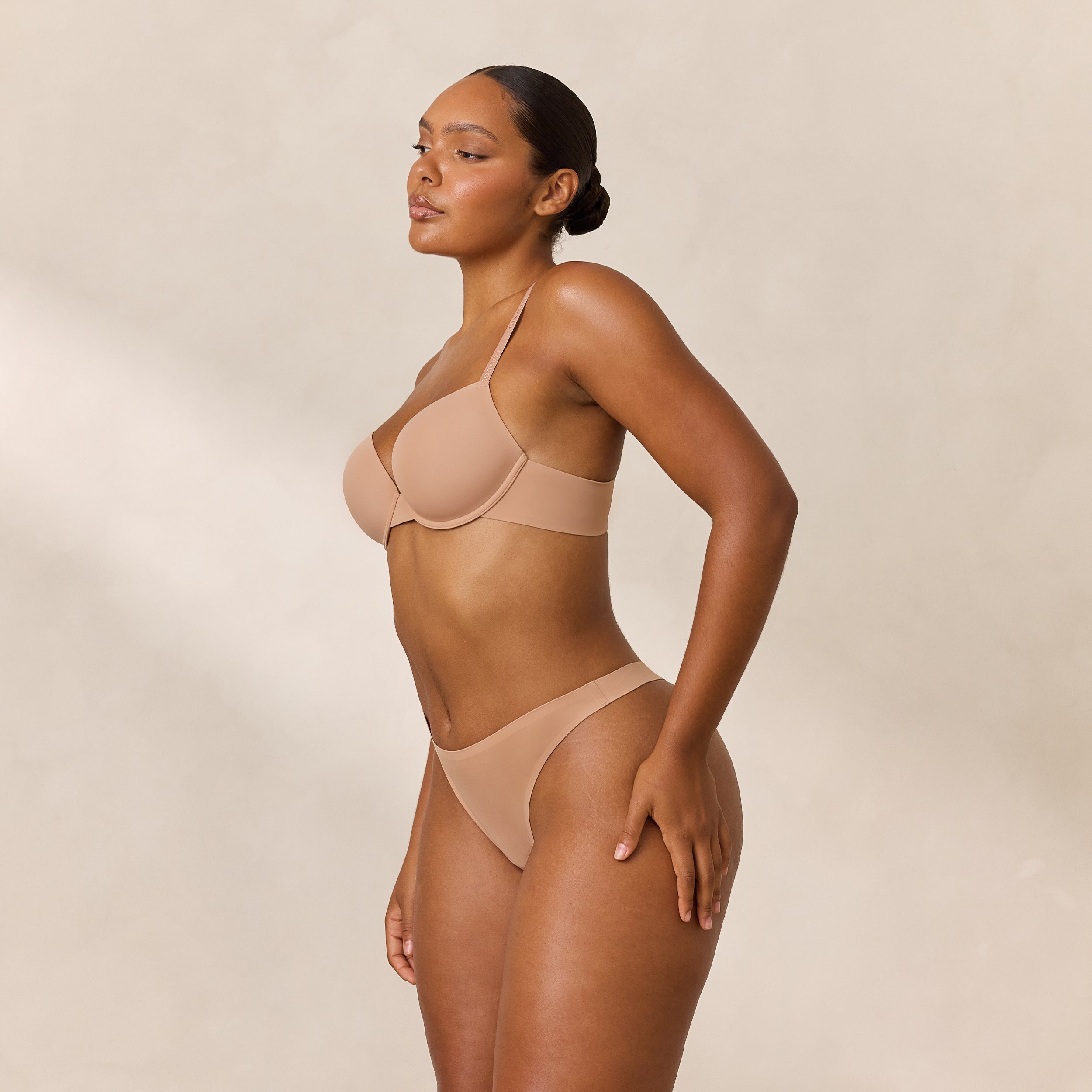 Invisible Form T-Shirt Bra | Amber, 14D/L