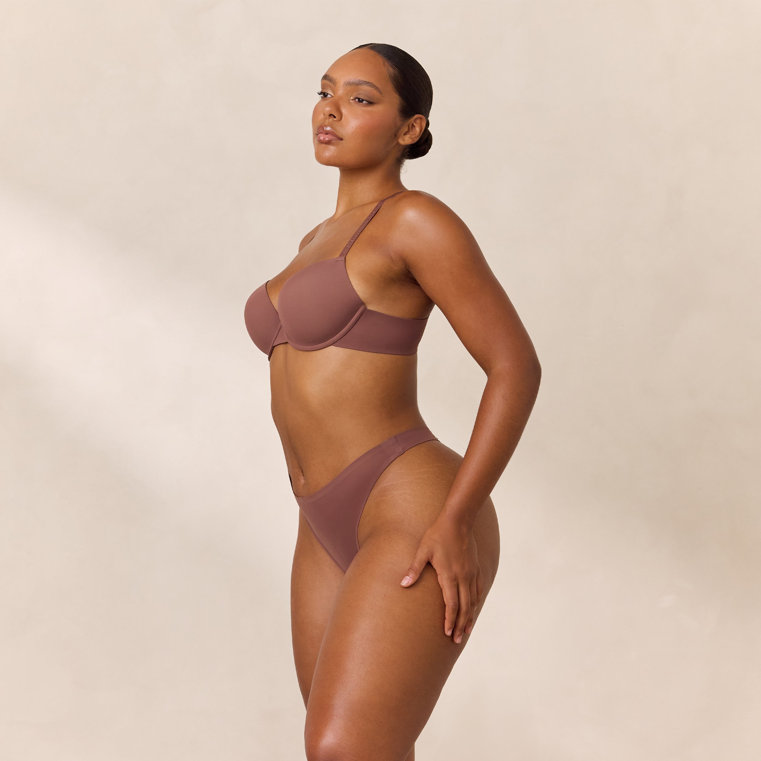 Invisible Form T-Shirt Bra | Amber, 14D/L