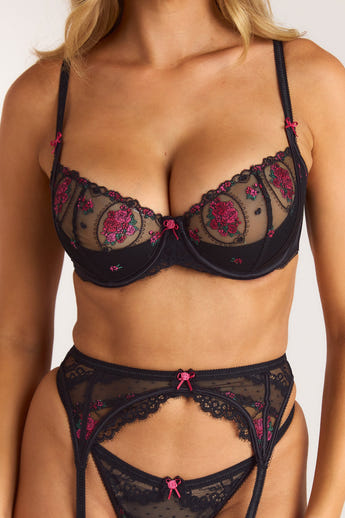 Marielle Intimates Push-Up Bra (Set) - Black