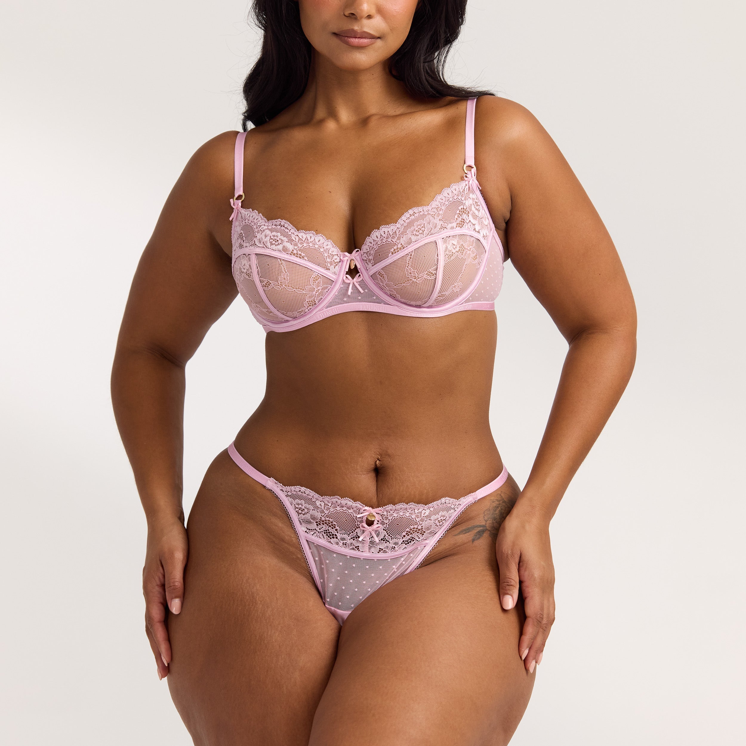 Adelyn Balcony Bra | Adelyn Balcony Bra - Pink