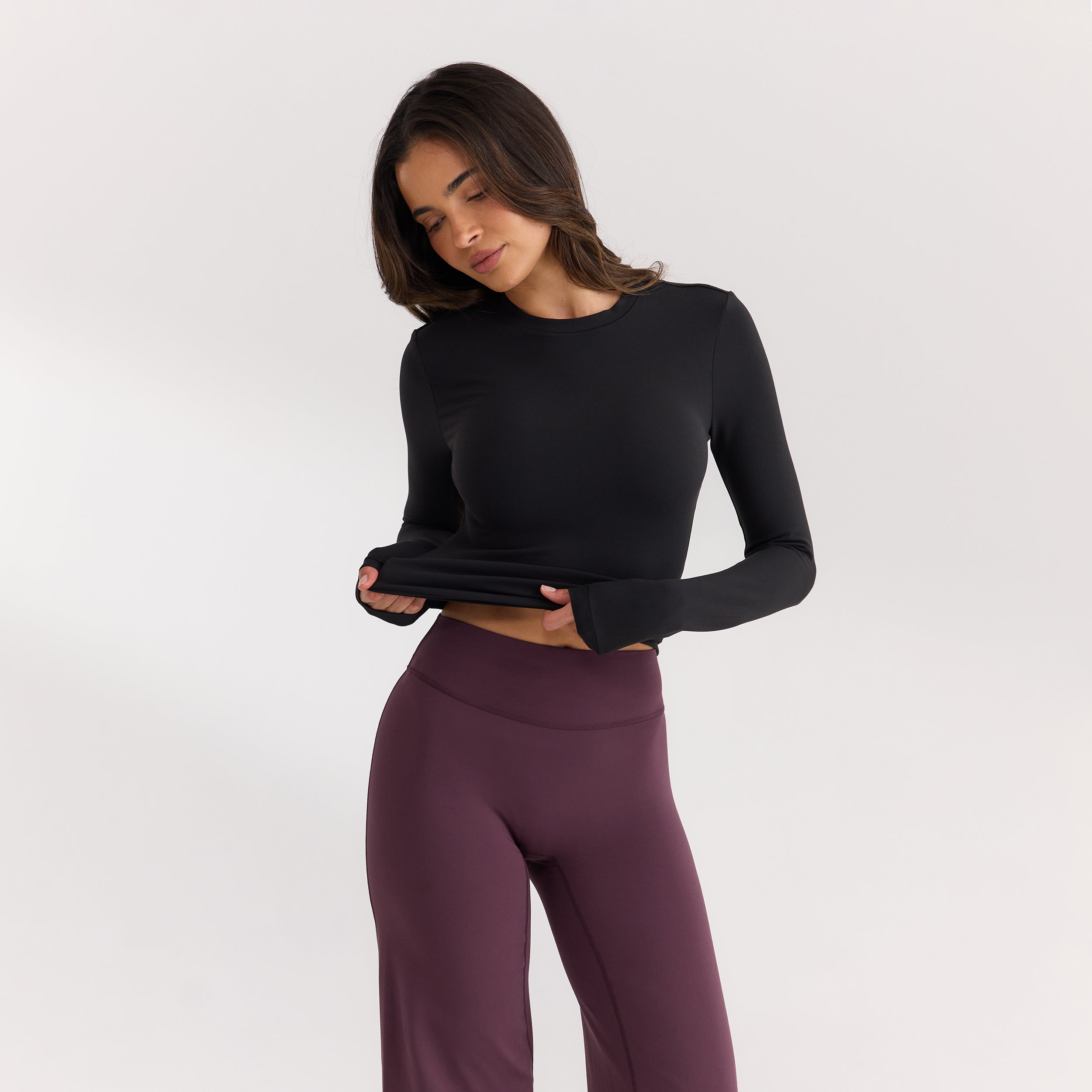 ContourSoft™ Long-Sleeve Top | ContourSoft™ Long-Sleeve Top - Black