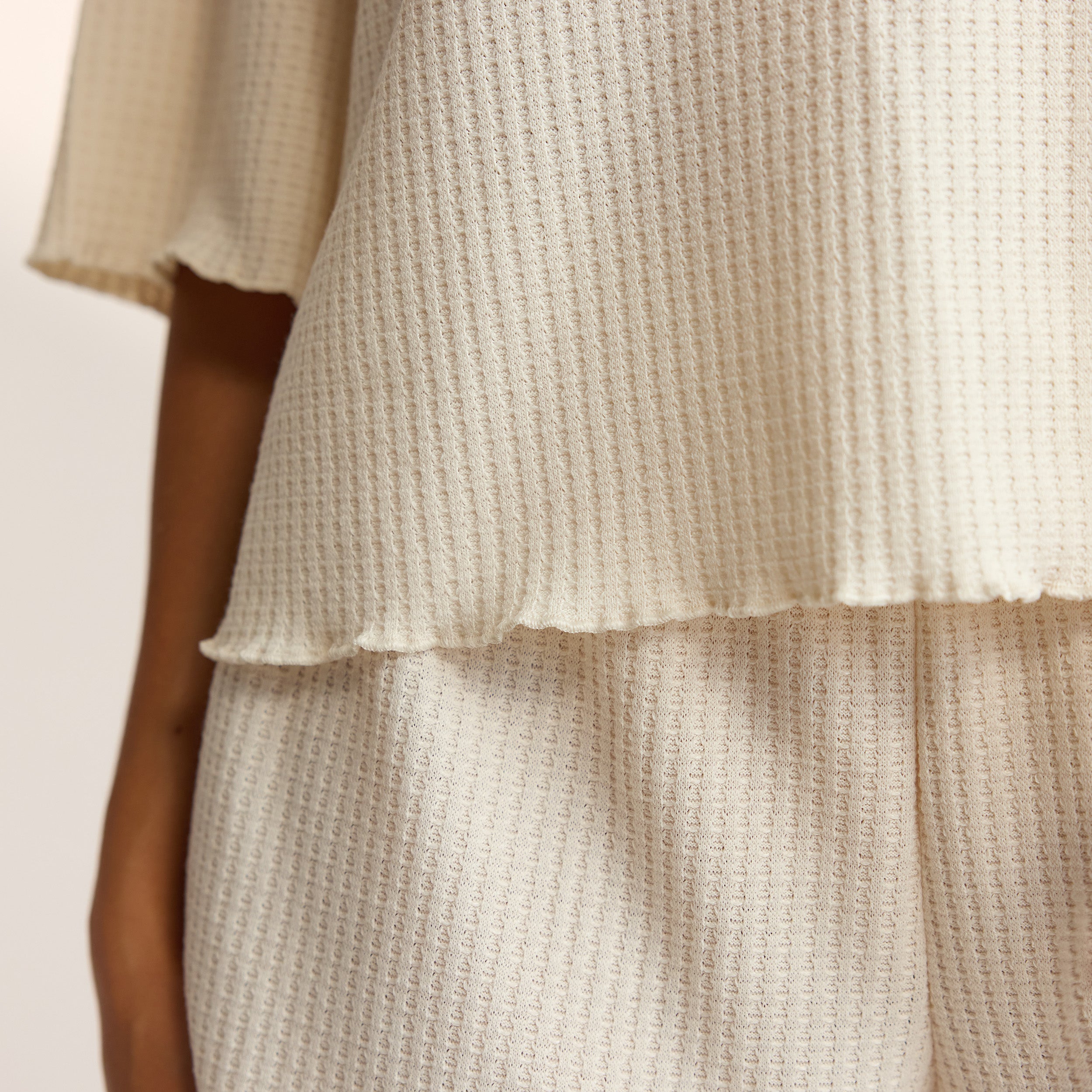 Soft Waffle Pyjama Bottoms  | Leidy, XS