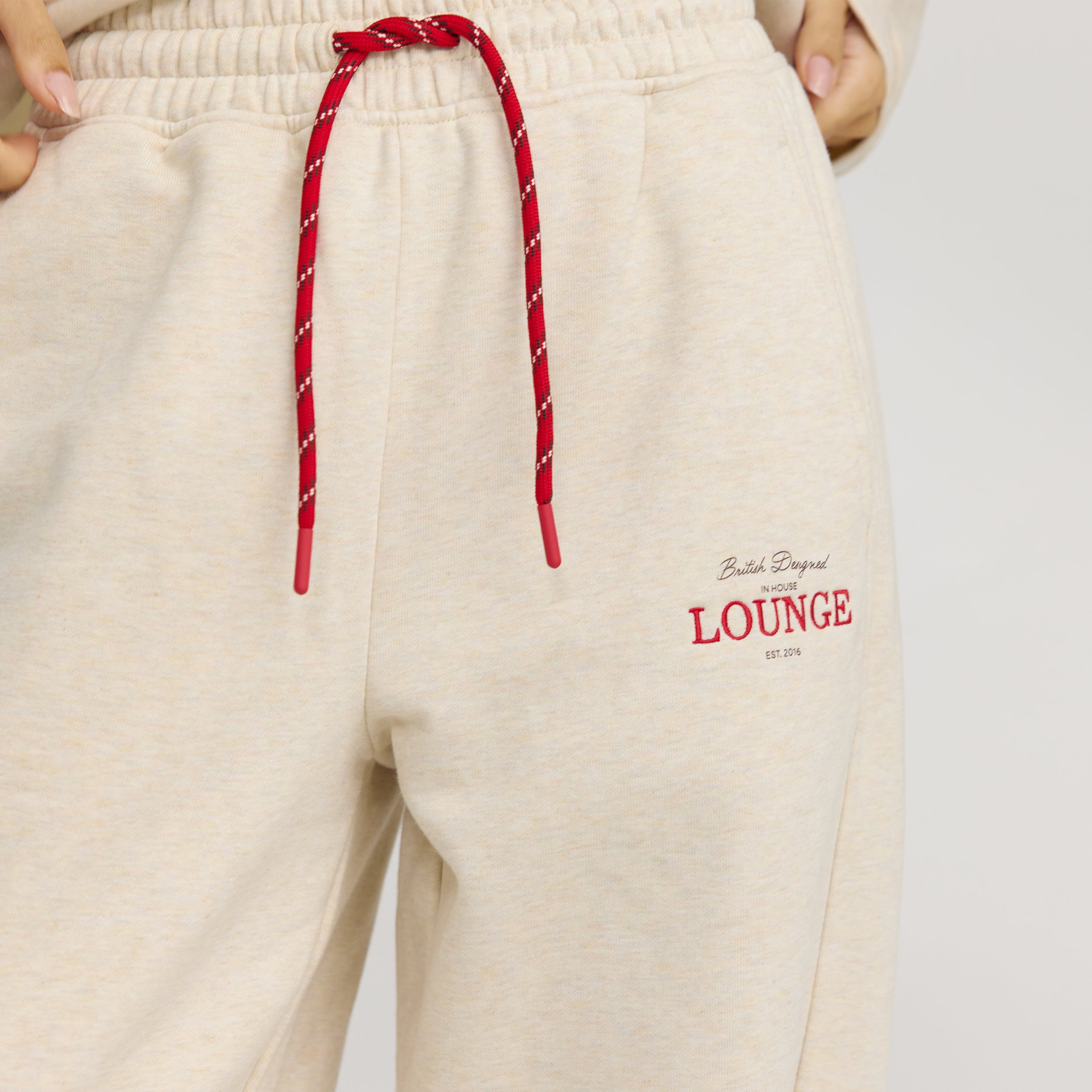 Straight-Leg Joggers | Straight-Leg Joggers - Oat Marl