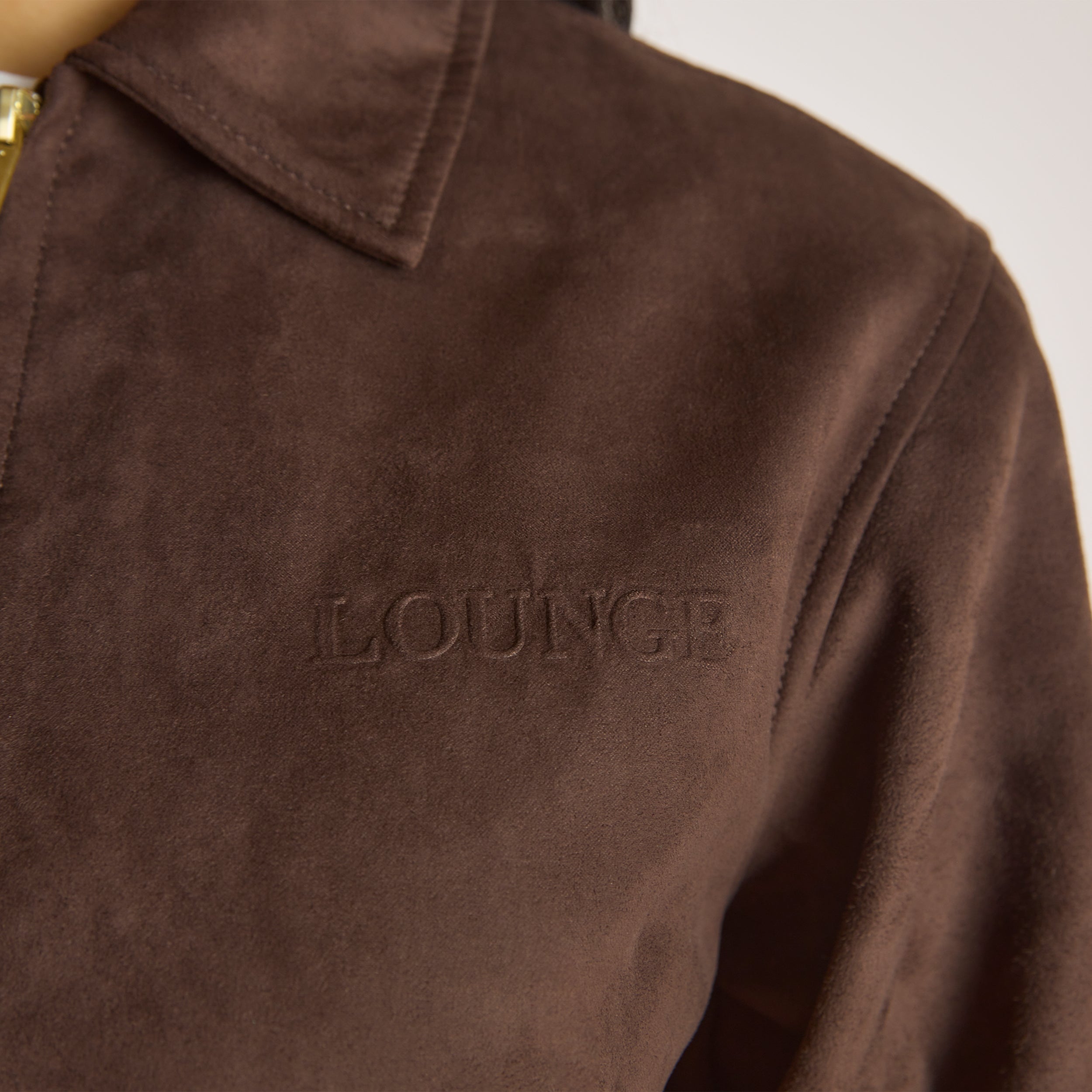 Suedette Jacket | Suedette Jacket - Chocolate