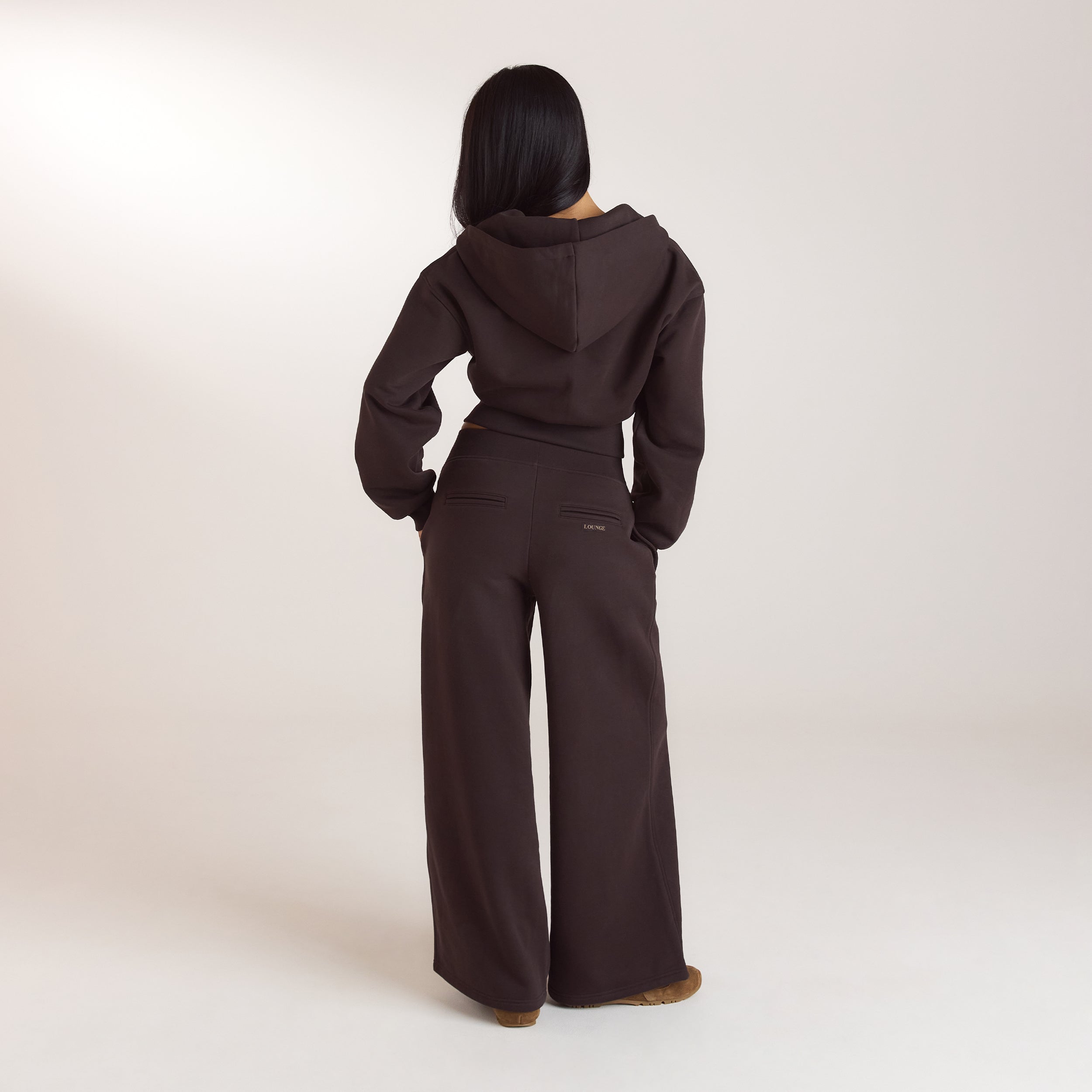 Straight-Leg Joggers | Straight-Leg Joggers - Dark Chocolate