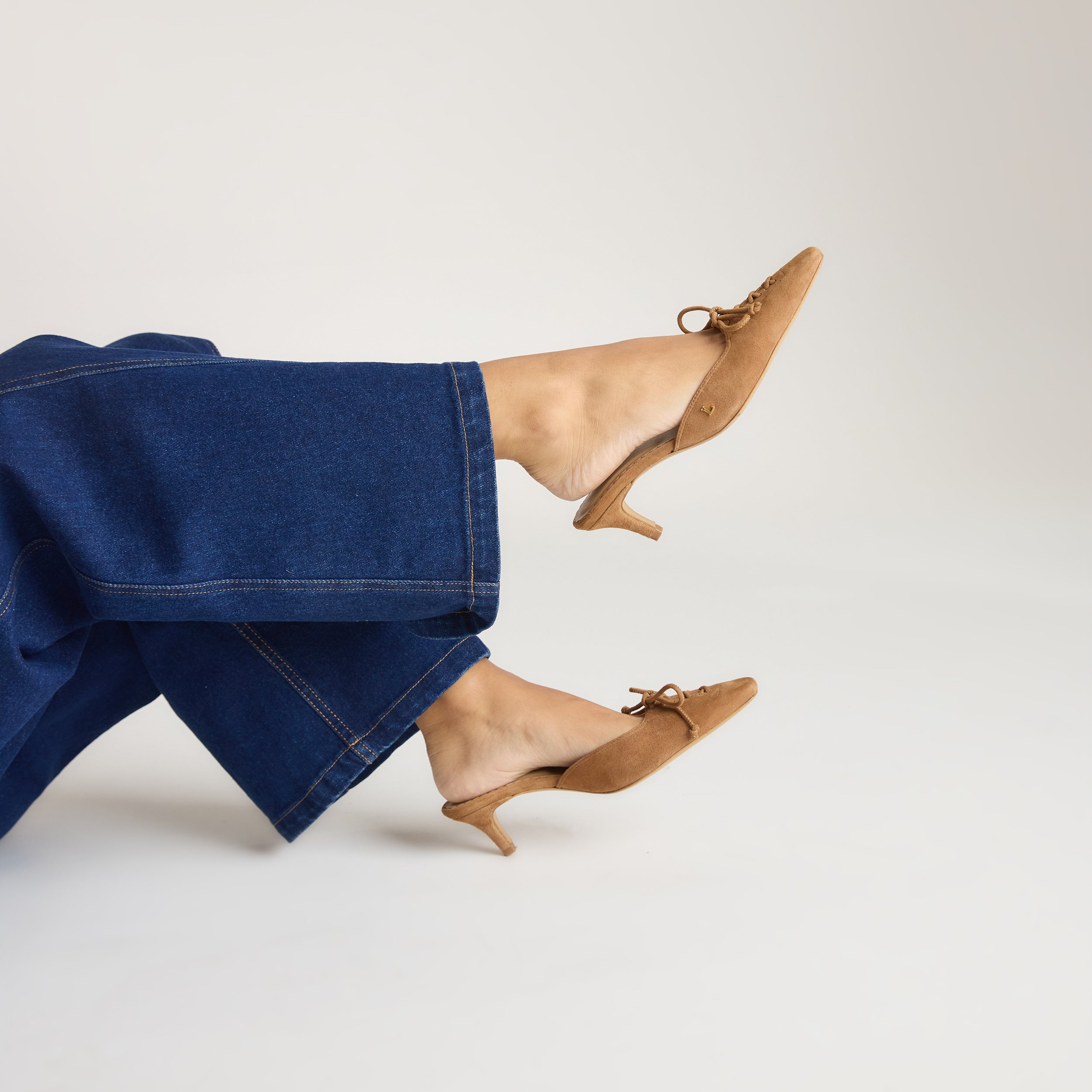 Annabelle Kitten Heels | Annabelle Kitten Heels - Tan