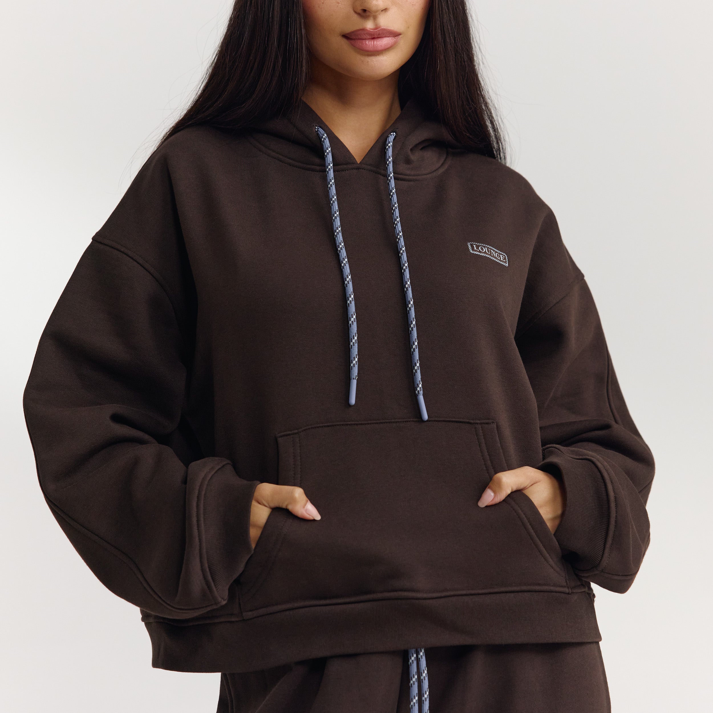 Oversized Hoodie - Dark Chocolate