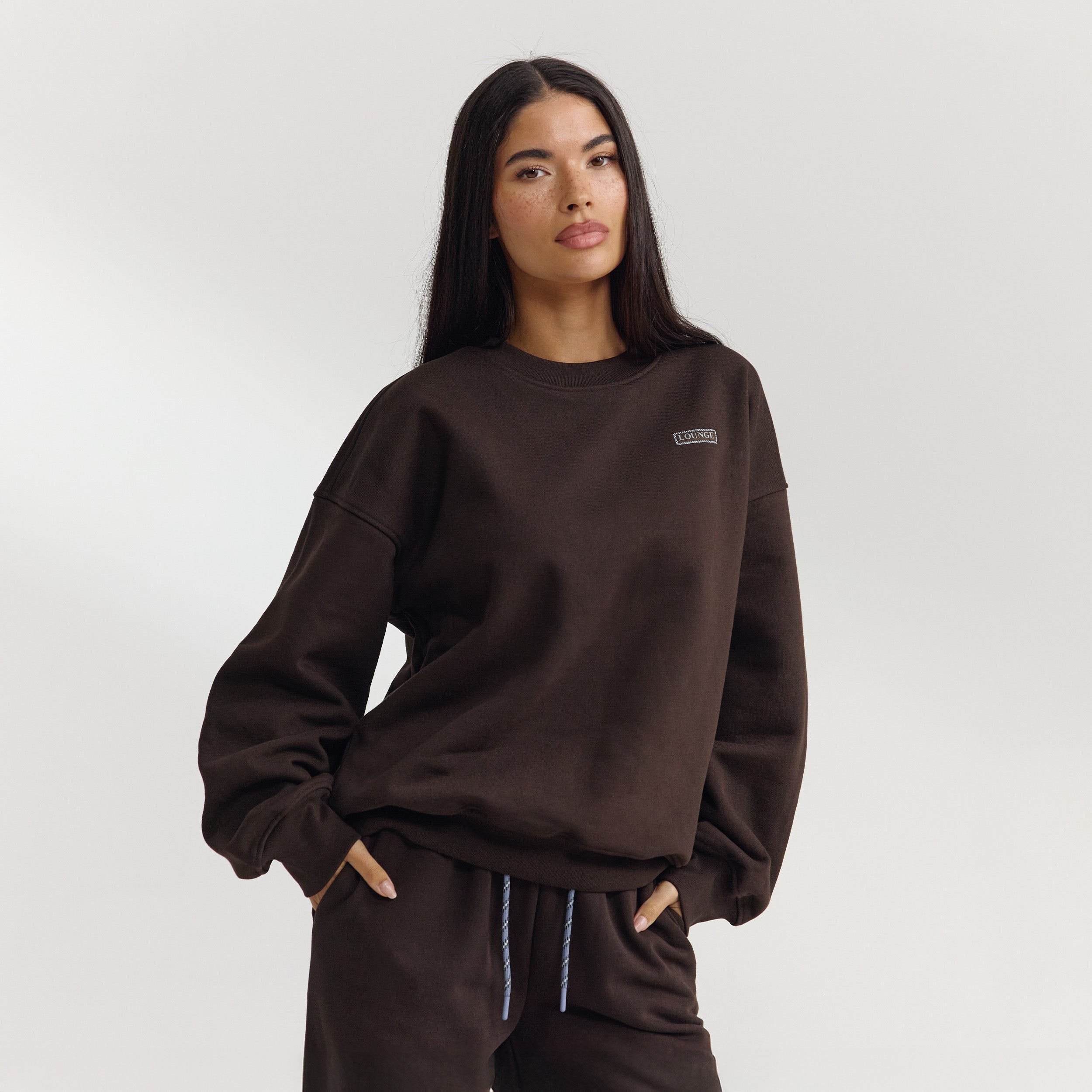 Oversized Jumper - Dark Chocolate