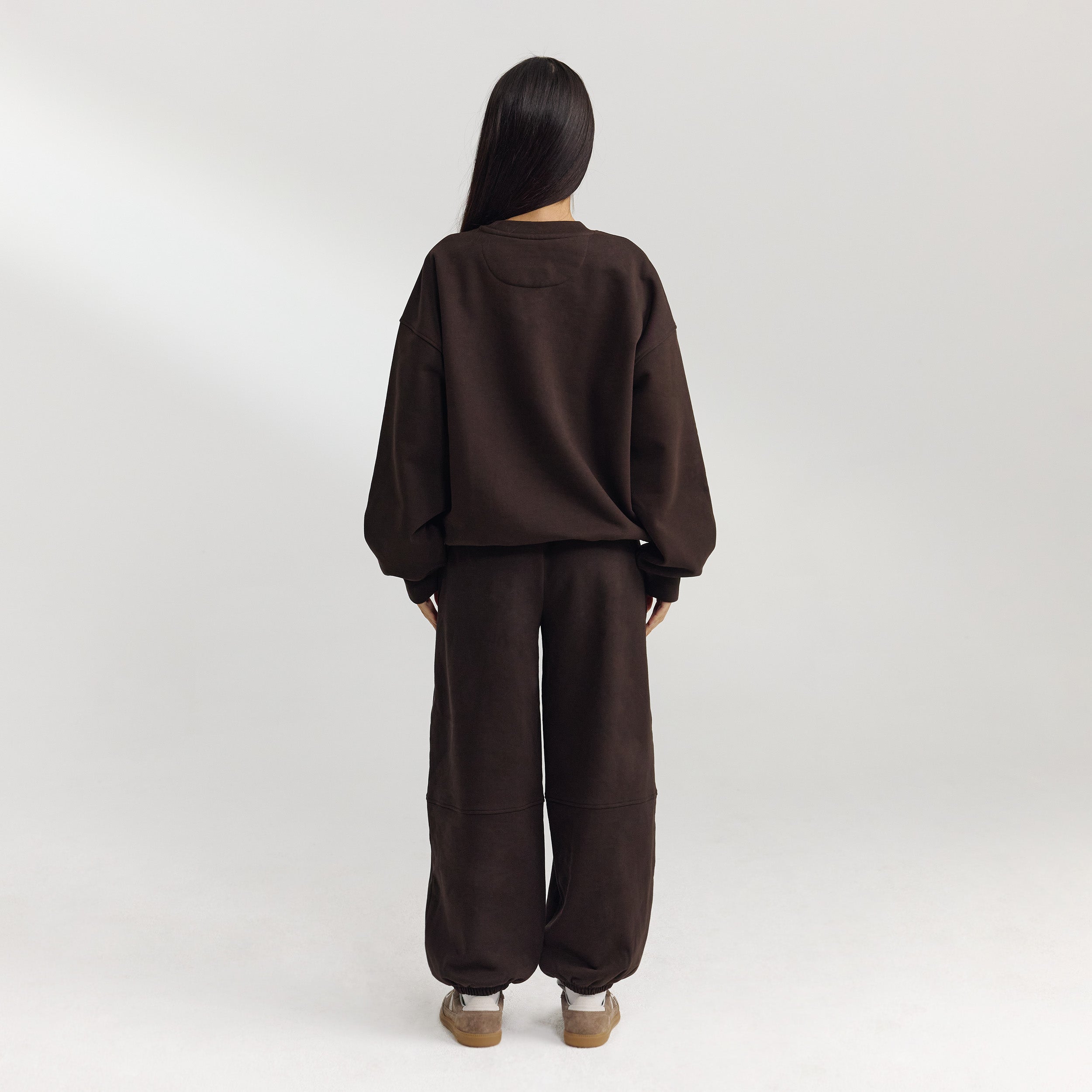 Oversized Jumper | Oversized Jumper - Dark Chocolate