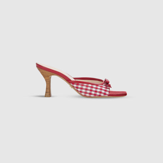 Moxie Kitten Heels - Gingham