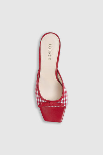 Moxie Kitten Heels - Gingham alternate