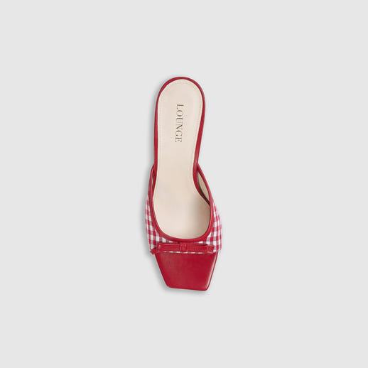 Moxie Kitten Heels - Gingham alternate